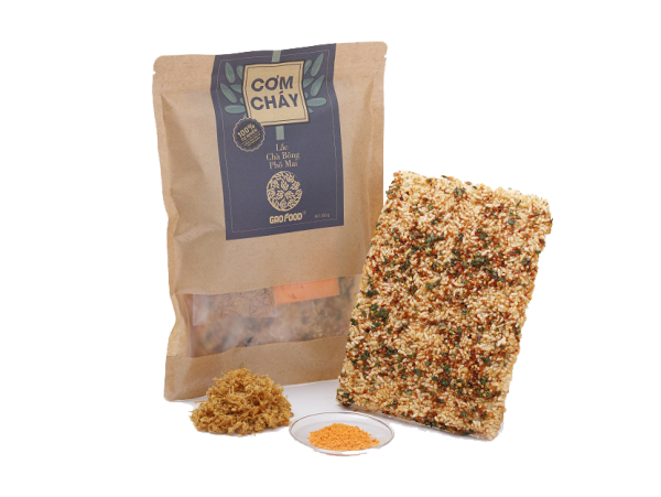 Cơm cháy chà bông gà