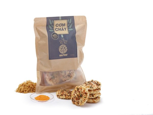 Cơm cháy lắc chà bông phô mai