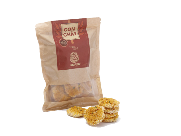 Cơm cháy chà bông trứng muối