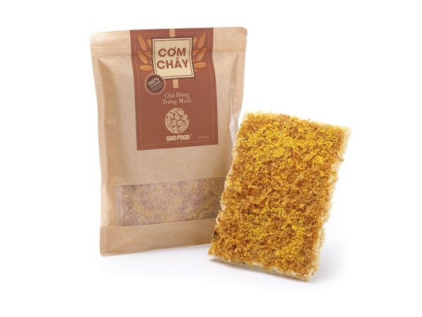 Cơm cháy chà bông trứng muối